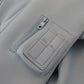 Elegant Light Blue Bomber Jacket