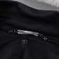 Elegant Black Leather Bomber Jacket