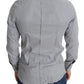 Elegant Black Cotton Dress Shirt