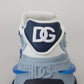 Chic Space-Inspired Sneakers in White & Blue
