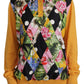 Elegant Yellow Cashmere Silk Blend Sweater