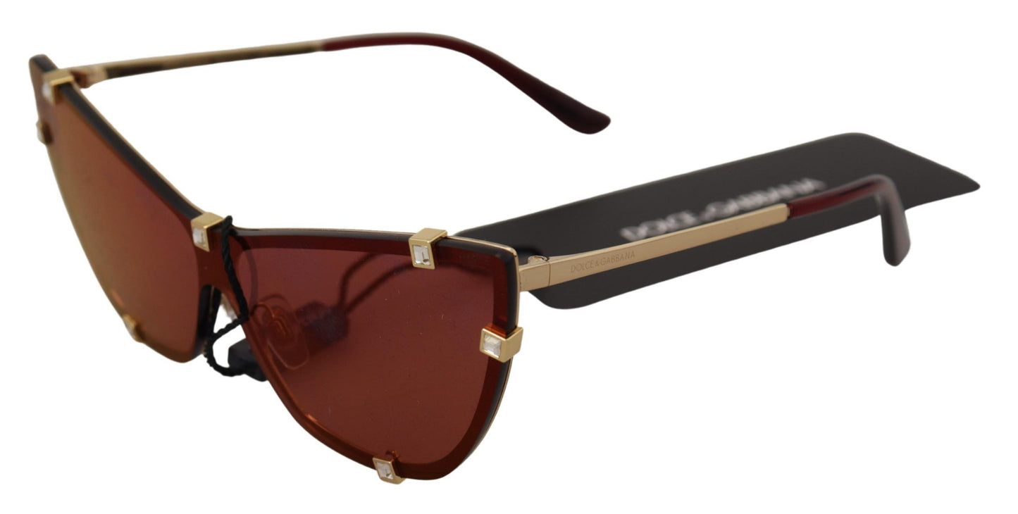 Elegant Cat Eye Bordeaux Sunglasses