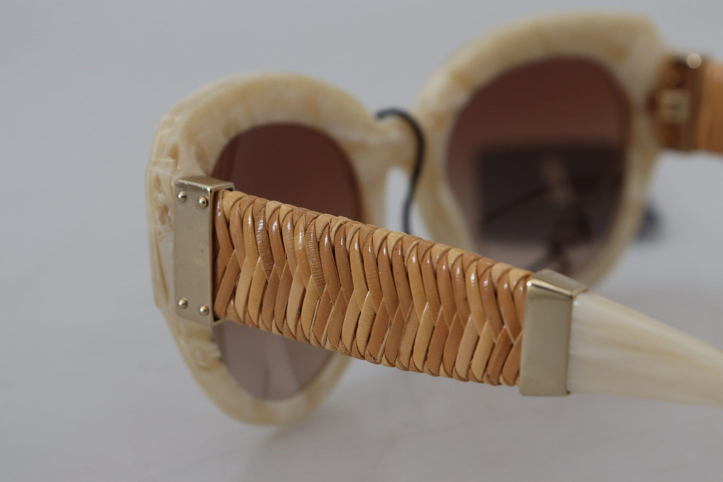 Beige Chic Acetate Women's Sunglasses