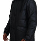 Chic Parka Hooded Black Jacket