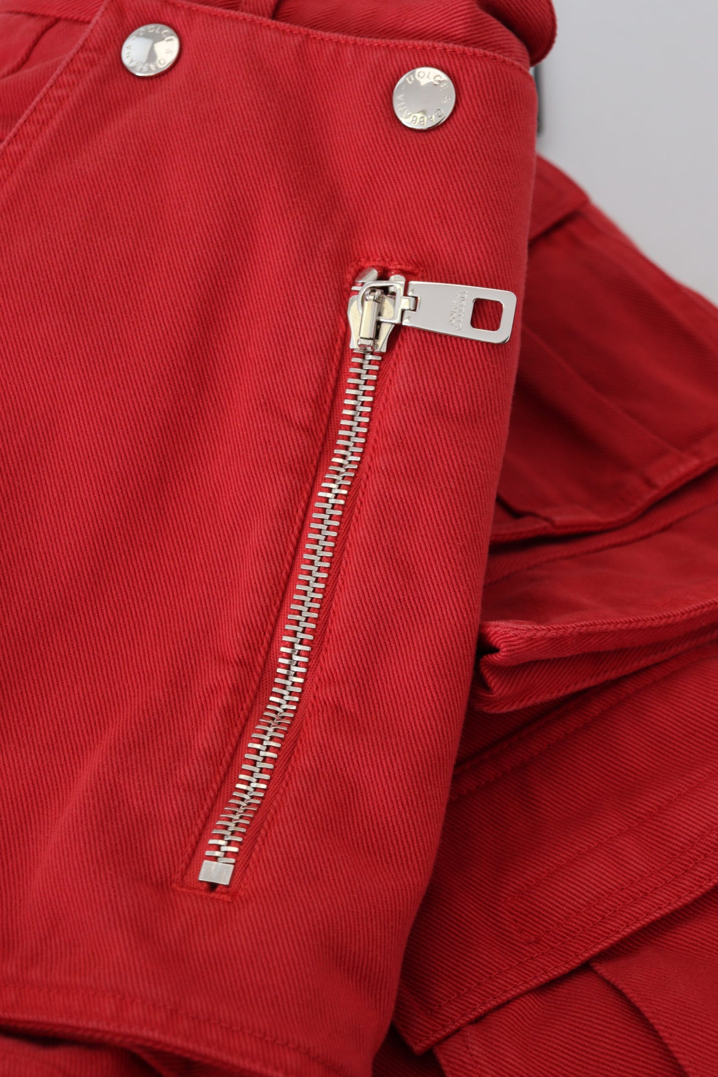 Exquisite Scarlet Carpenter Pants