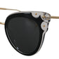 Chic Cat Eye Black Sunglasses