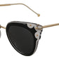 Chic Cat Eye Black Sunglasses