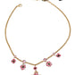 Elegant Charms Crystal Pendant Necklace