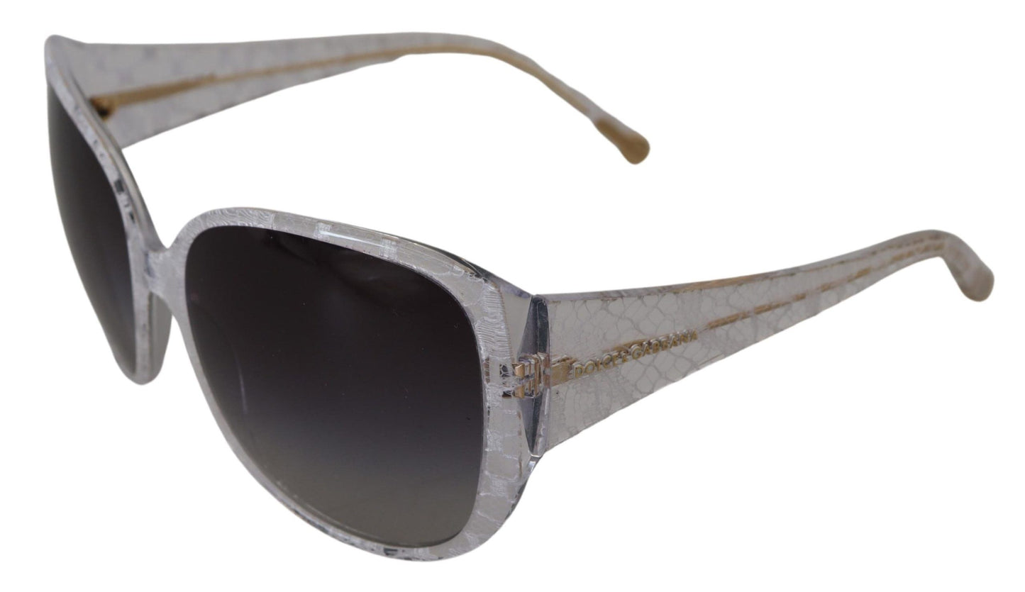 Chic Clear Lace-Embed Sunglasses