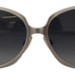 Elegance Redefined Silver Round Sunglasses
