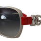 Elegance Redefined Silver Round Sunglasses
