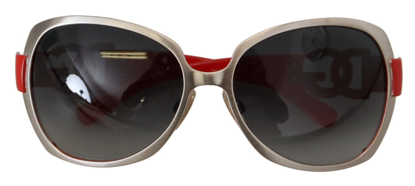 Elegance Redefined Silver Round Sunglasses