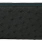 Exquisite Green Ostrich Leather Continental Wallet