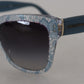 Elegant Sicilian Lace-Infused Women's Sunglasses