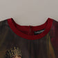 Multicolor Josephine Bonaparte Print Silk  T-shirt