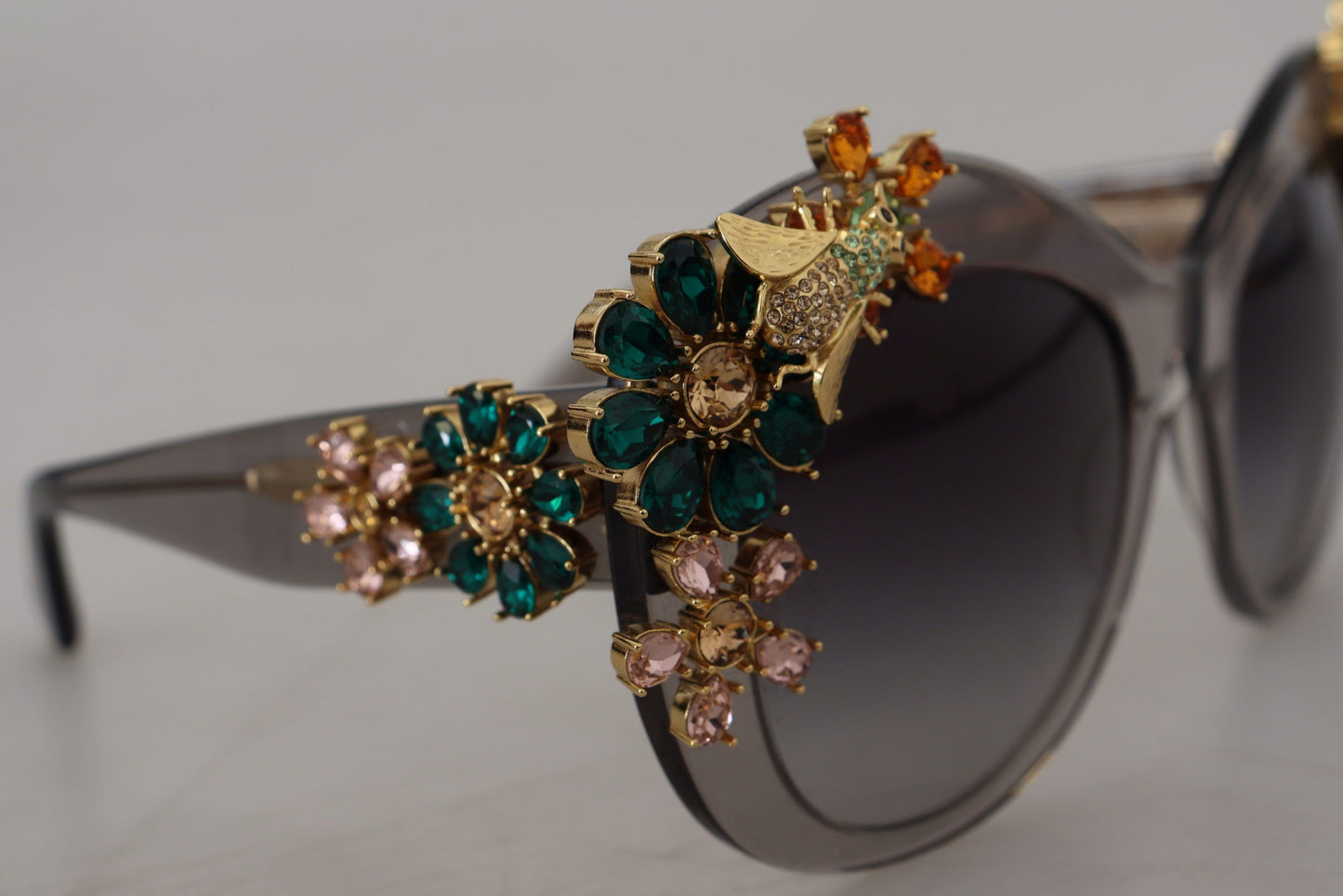 Crystal-Cat Eye Luxury Sunglasses