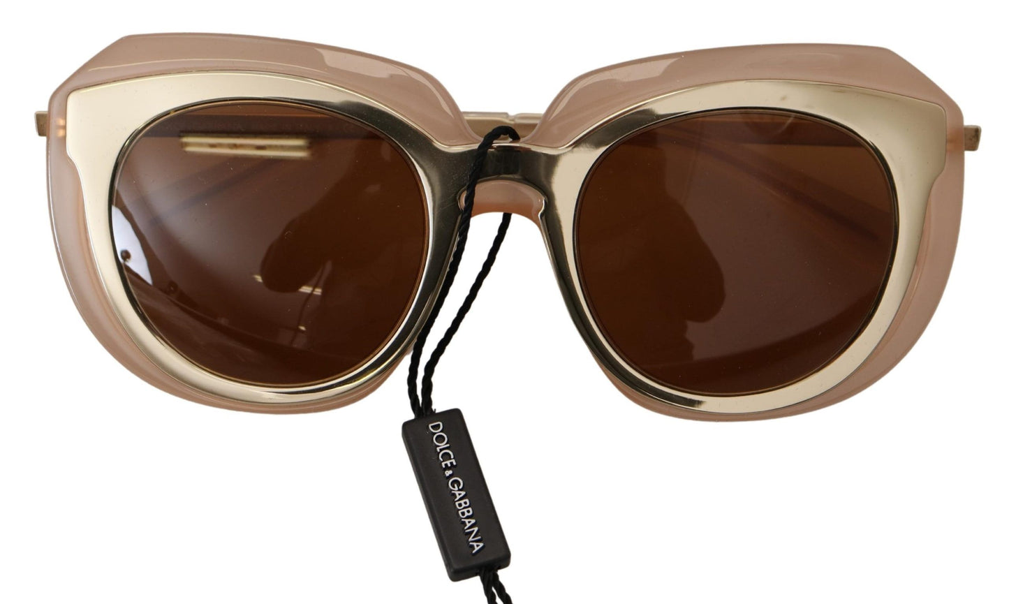 Elegant Gold-Toned Gradient Sunglasses