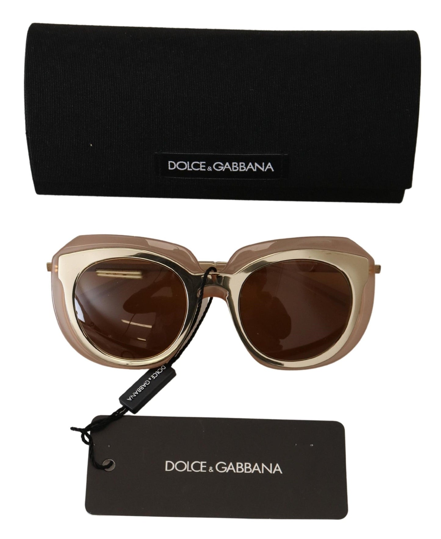 Elegant Gold-Toned Gradient Sunglasses