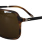 Chic Basalto Collection Brown Sunglasses