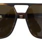 Chic Basalto Collection Brown Sunglasses