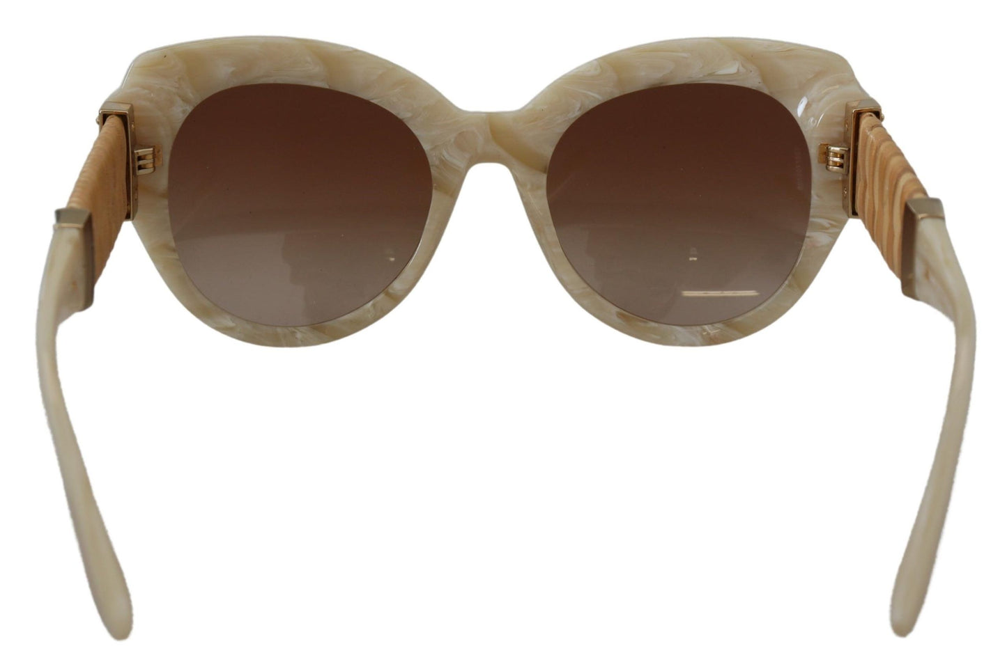 Chic Beige Acetate Sunglasses for Women