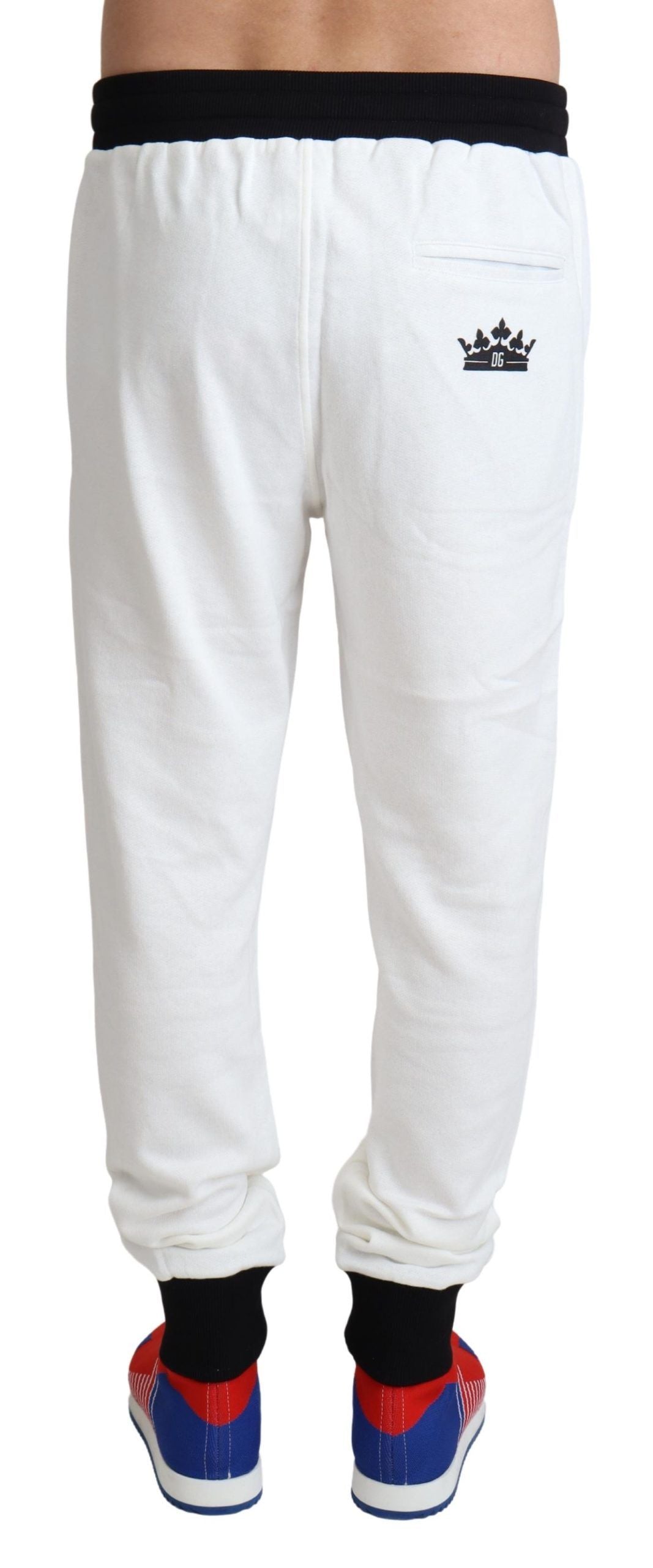 Regal Crown Cotton Joggers for Men