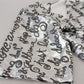 Elegant V-Neck Silver Tee