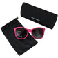Elegant Pink Round Sunglasses for Women