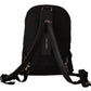Elegant Designer Black Nylon Backpack