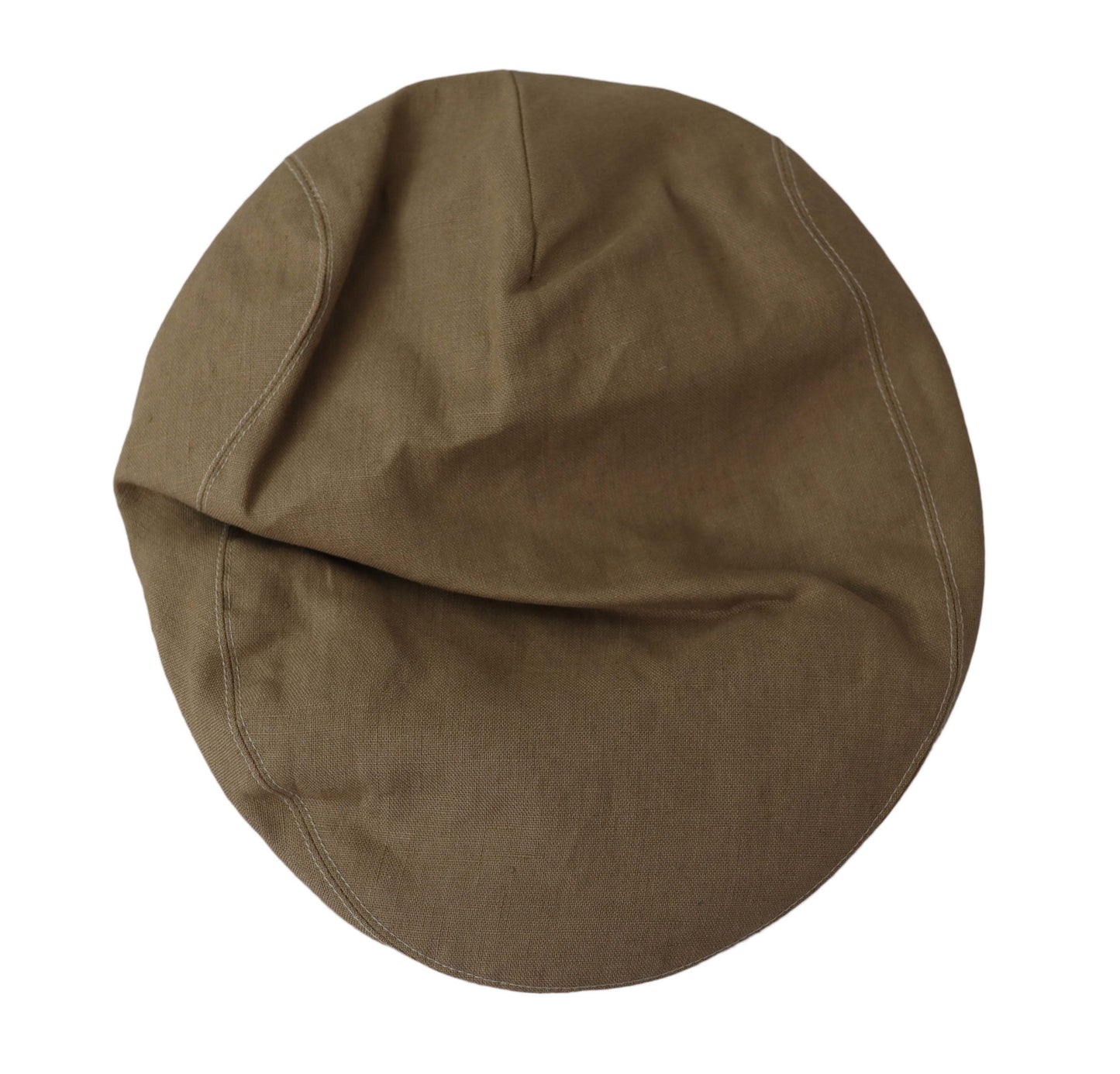 Elegant Beige Newsboy Cap - Men's Stylish Headwear