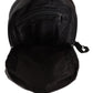 Elegant Designer Black Nylon Backpack
