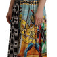 Patchwork Maxi A-Line Dress