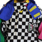 Multicolor Velcro Hooded Jacket