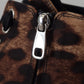 Exquisite Leopard Print Mid-Top Sneakers