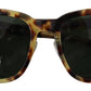 Chic Havana Wayfarer Sunglasses
