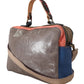 Chic Multicolor Leather Shoulder Bag