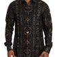 Elegant Silk Martini Dress Shirt