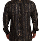 Elegant Silk Martini Dress Shirt
