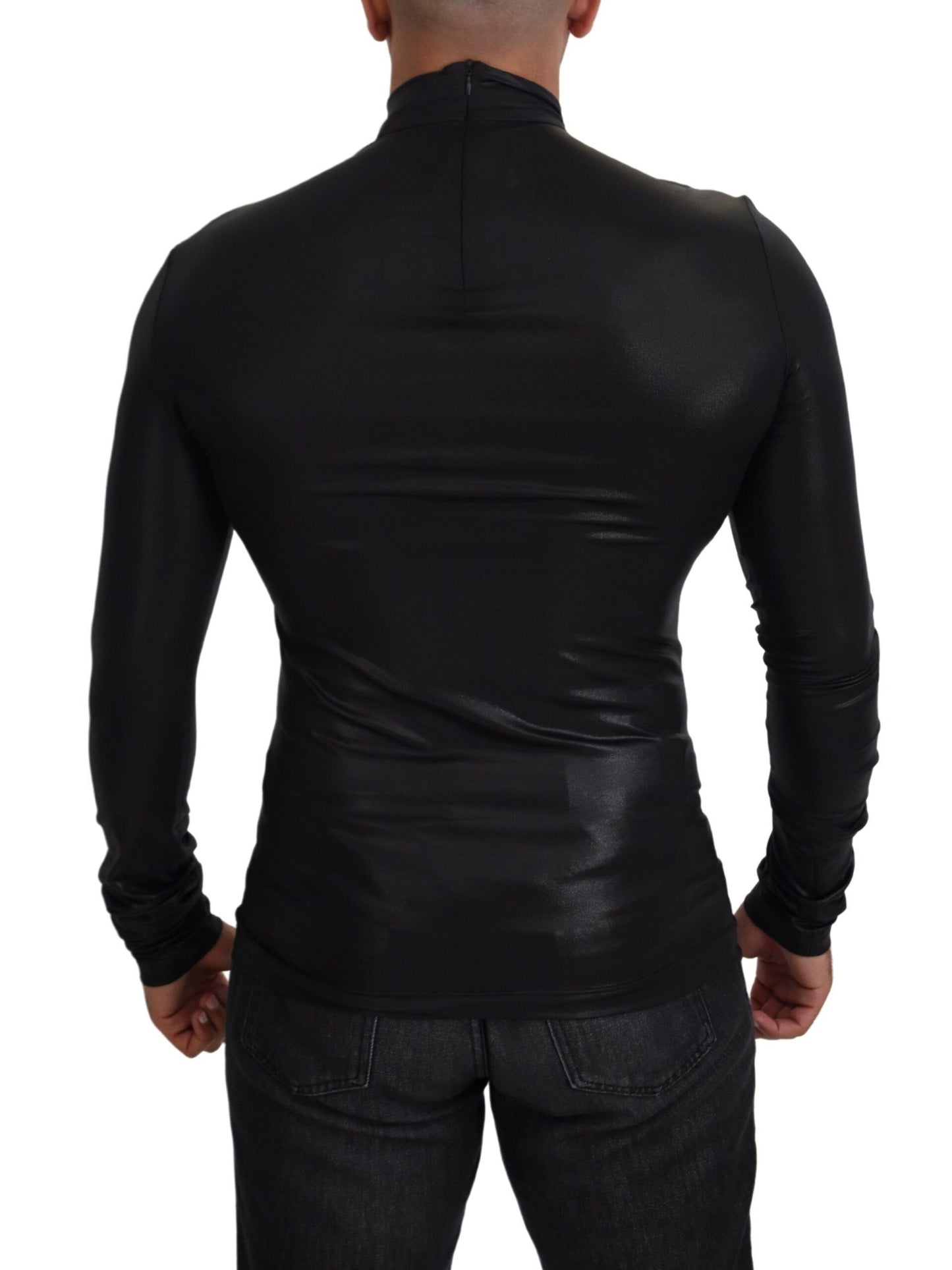 Elegant Black Pullover Sweater - Men's Luxury Fashion