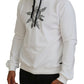 Sacred Heart Hooded White Sweater