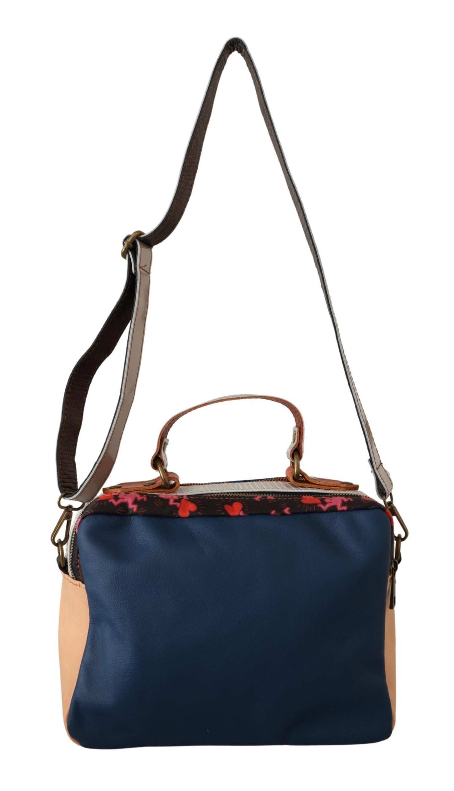 Chic Multicolor Leather Shoulder Bag