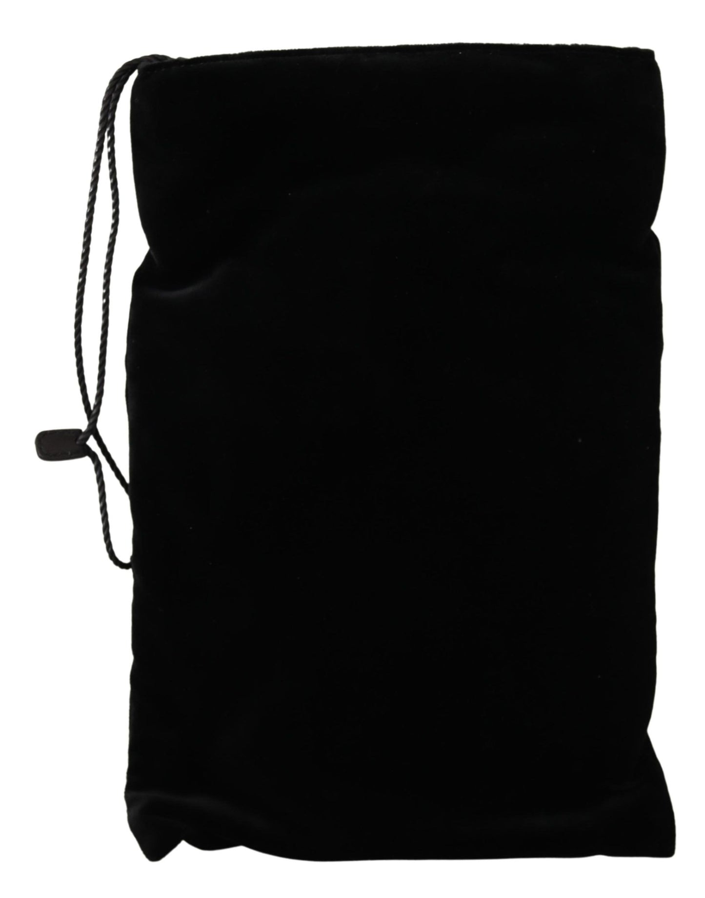 Elegant Black Velvet Pouch Bag Drawstring