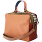 Multicolor Leather Shoulder Style Statement