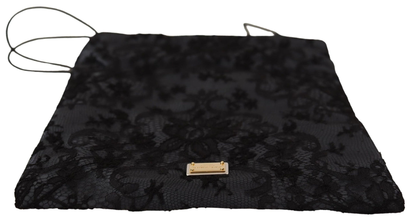 Elegant Satin Lace Drawstring Pouch