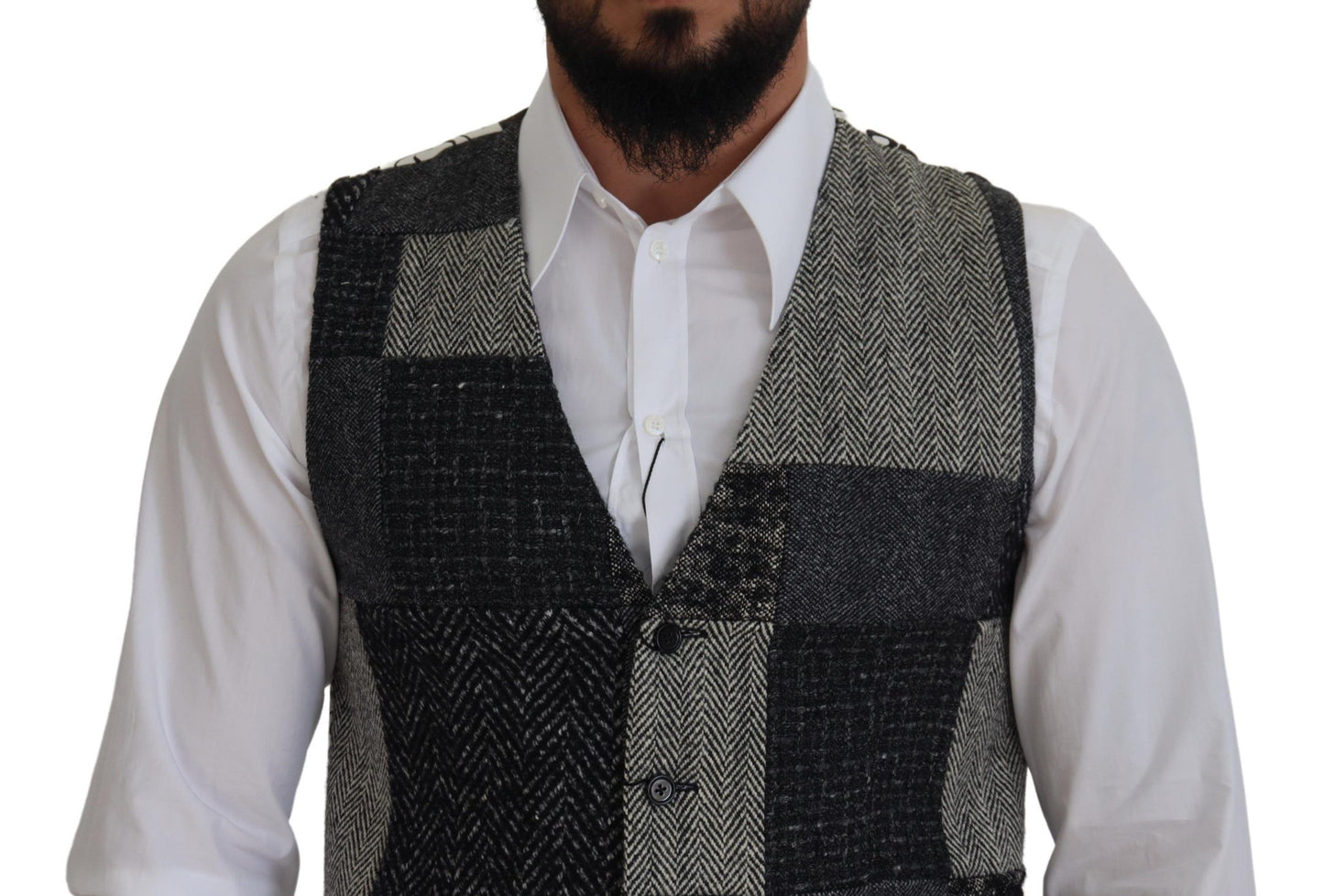 Multicolor Formal Dress Vest