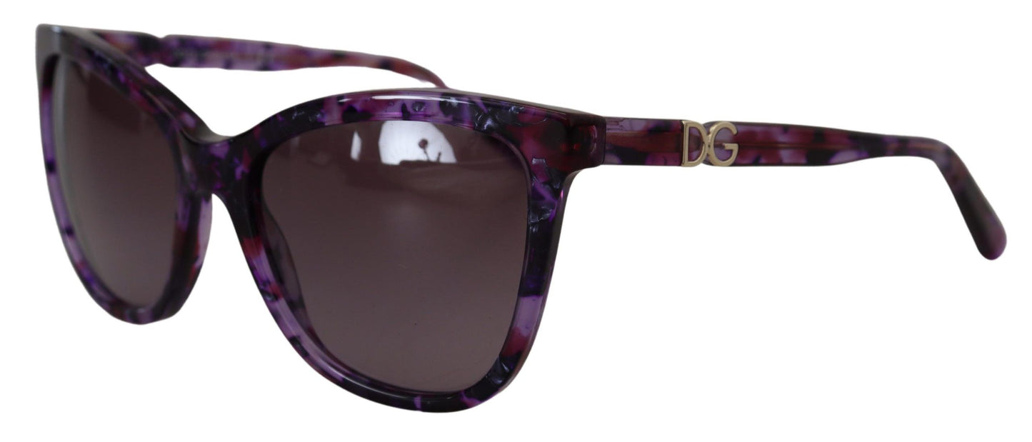 Elegant Purple Cat Eye Sunglasses