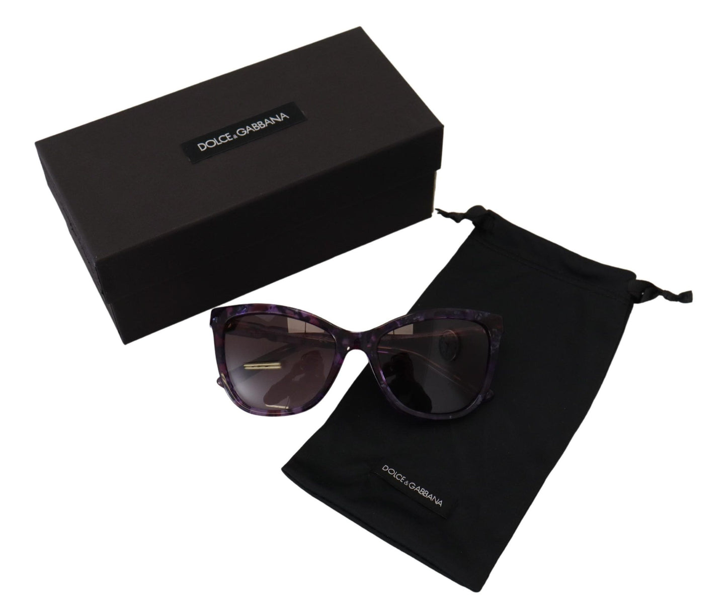 Elegant Purple Cat Eye Sunglasses