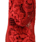 Radiant Red Lace Taormina High Heels