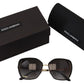 Elegant Oversize Gradient Sunglasses