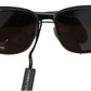 Elegant Square Black Sunglasses for Women